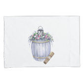 枕パーソナライズされたケース夏国結婚式R 枕カバー (正面右)