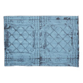 枕パーソナライズされたケース素朴TINパネル天井 枕カバー (正面左)