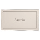 枕パーソナライズされたケース 枕カバー (正面左)