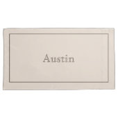 枕パーソナライズされたケース 枕カバー (正面右)