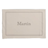 枕パーソナライズされたケース 枕カバー (正面右)