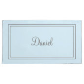 枕パーソナライズされたケース 枕カバー (正面右)