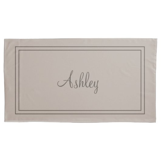 枕パーソナライズされたケース 枕カバー (正面左)