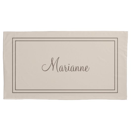 枕パーソナライズされたケース 枕カバー (正面左)