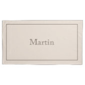 枕パーソナライズされたケース 枕カバー (正面左)