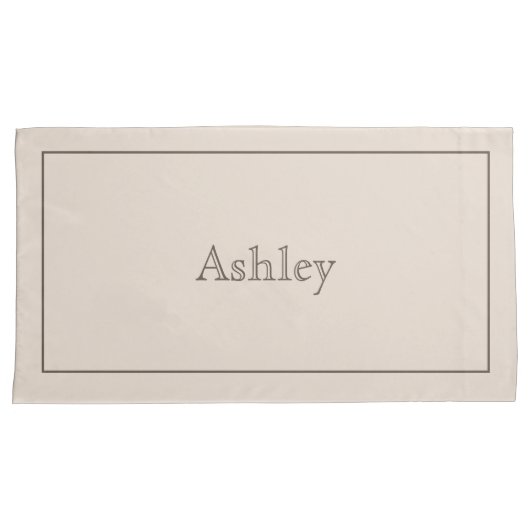 枕パーソナライズされたケース 枕カバー (正面右)