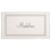 枕パーソナライズされたケース 枕カバー (正面右)