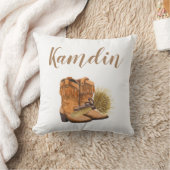 枕パーソナライズされた夏の国結婚式素朴 クッション (ブランケット)