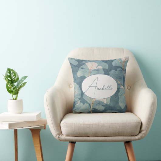 枕パーソナライズされた水彩プリント クッション (椅子)