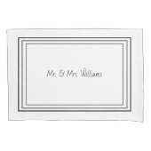 枕パーソナライズされた箱セット 枕カバー (正面左)