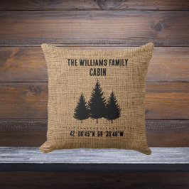 枕パーソナライズされた車木 クッション