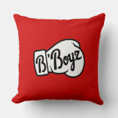 枕パーソナライズされた | B'Boyzスタイル- 20x20cm クッション (正面)