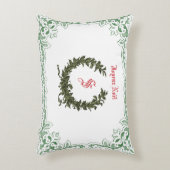 枕パーソナライズなクリスマス アクセントクッション (正面(垂直))