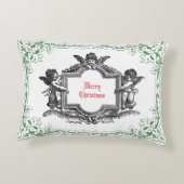 枕パーソナライズなクリスマス アクセントクッション (裏面)