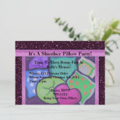 枕パーティー 招待状 (スタンド正面)