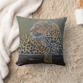 枕ヒョウの岩 クッション (ブランケット)