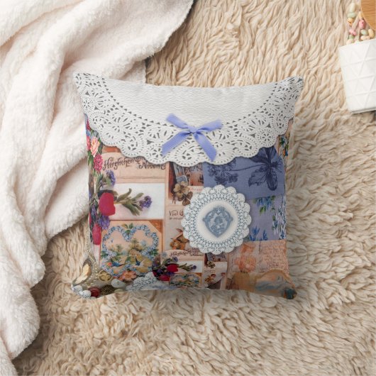 枕ビクトリアン クッション (ブランケット)