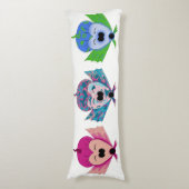 枕ベビー・幼児三魚 ボディピロー (正面縦)