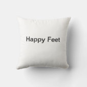 枕ペンギンの踊ること クッション (裏面)