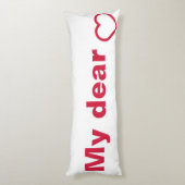 枕ホームデコ印刷最高の ボディピロー (裏面 (縦))