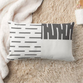 枕モダン抽象芸術模様 ランバークッション (ブランケット)