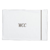 枕モノグラムの箱 枕カバー (裏面)