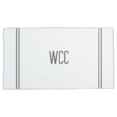 枕モノグラムの箱 枕カバー (正面右)