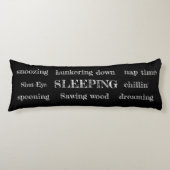 枕ユーモアのあるな体の枕睡眠時間の完全な体 ボディピロー (正面)