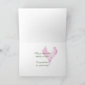 枕上の新婚ブライダル束 カード (内部)