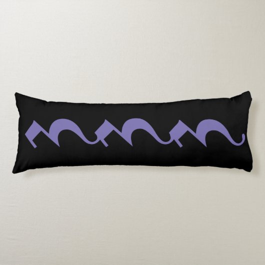 枕体心地よいデザインスタイル ボディピロー (正面)