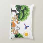 枕動物 アクセントクッション (裏面(縦))