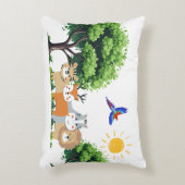 枕動物 アクセントクッション (正面(垂直))