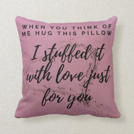 枕恋しく思を抱きしめて クッション