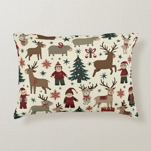 枕投げクッション アクセントクッション (正面)