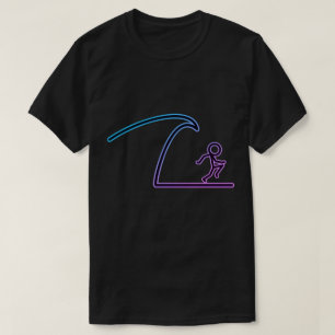 枕木の波 Tシャツ