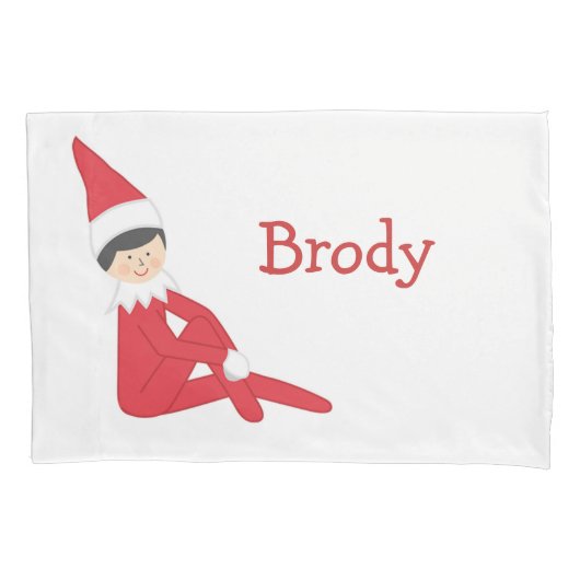 枕枕カバーの小妖精や小人 枕カバー (正面)