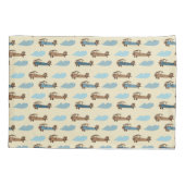 枕模擬飛行機玩具 枕カバー (裏面-左)