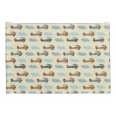 枕模擬飛行機玩具 枕カバー (裏面-右)