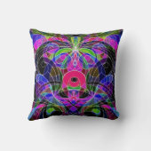 枕民族のスタイル クッション (裏面)