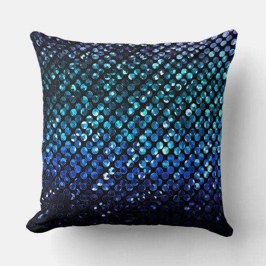 枕水晶きらきら光るなStrass クッション (正面)