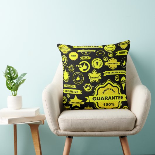 枕独占的 クッション (椅子)