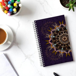 枕糸タイイン紫斑屈折 ノートブック