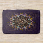 枕糸タイイン紫斑屈折 バスマット