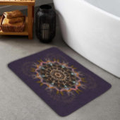 枕糸タイイン紫斑屈折 バスマット