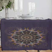 枕糸タイイン紫斑屈折 ミディアムテーブルランナー