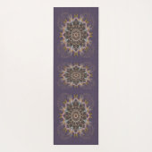 枕糸タイイン紫斑屈折 ヨガマット (裏面)