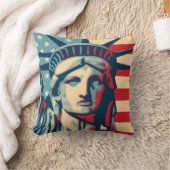 枕自由の女神 クッション (ブランケット)