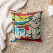 枕色木 クッション (ブランケット)