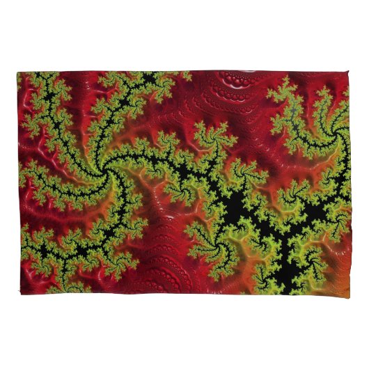 枕走箱を通る川 枕カバー (正面)