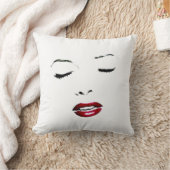 枕顔-リータ クッション (ブランケット)